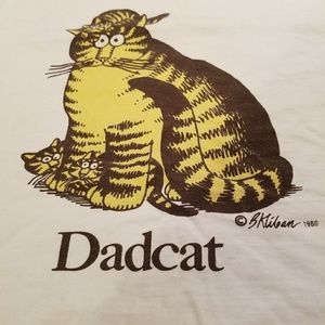 1980 Dadcat Crazy Shirts Tee Medium